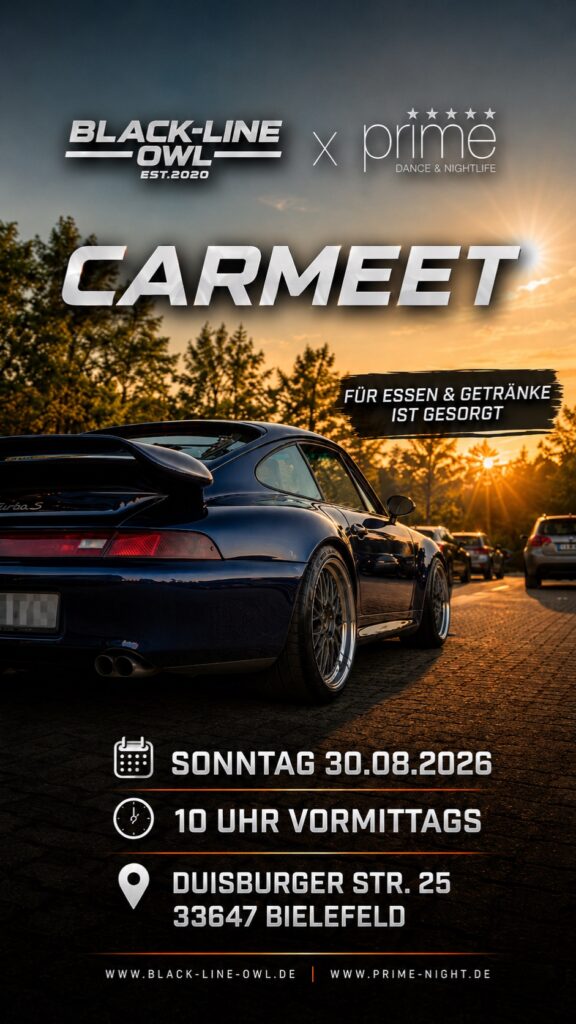 CARMEET IN BIELEFELD – BLACK-LINE OWL × PRIME